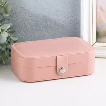 Шкатулка кожзам для украшений