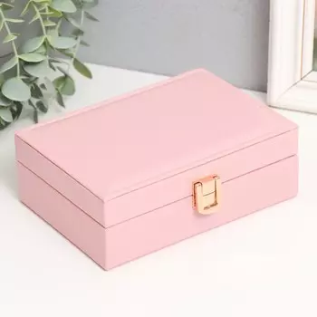 Шкатулка кожзам для украшений