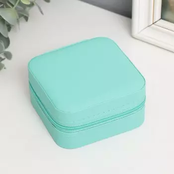 Шкатулка кожзам для украшений