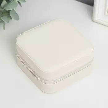 Шкатулка кожзам для украшений