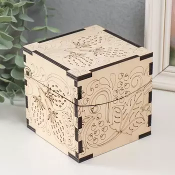 Шкатулка-куб для росписи