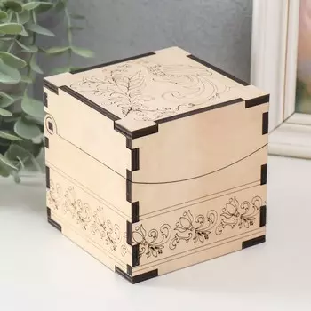 Шкатулка-куб для росписи