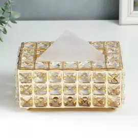 Шкатулка металл для салфеток