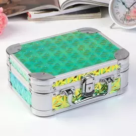 Шкатулка металлокаркас чемодан