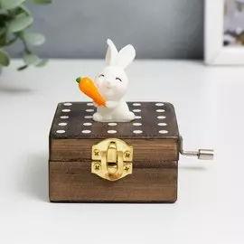 Шкатулка музыкальная механическая