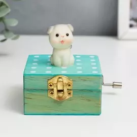 Шкатулка музыкальная механическая