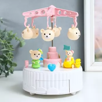 Шкатулка музыкальная механическая