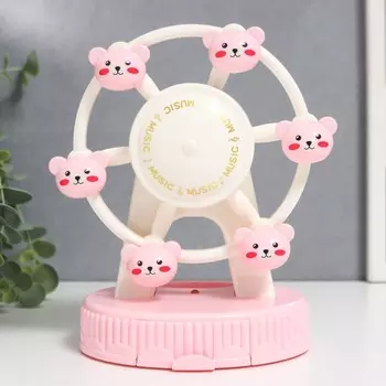 Шкатулка музыкальная механическая свет