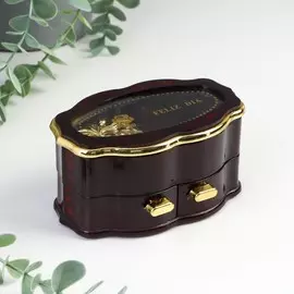 Шкатулка музыкальная овал