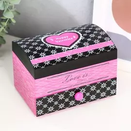 Шкатулка музыкальная с ящиком