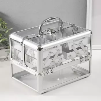 Шкатулка пластик металлокаркас