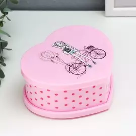 Шкатулка пластик музыкальная механическая