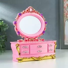 Шкатулка пластик музыкальная механическая