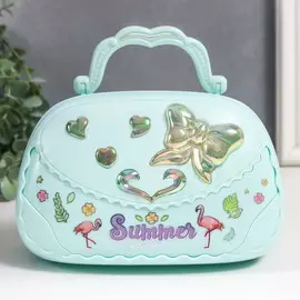 Шкатулка пластик музыкальная механическая