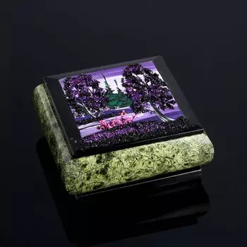 Шкатулка с пейзажем