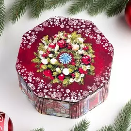 Шкатулка восьмигранная