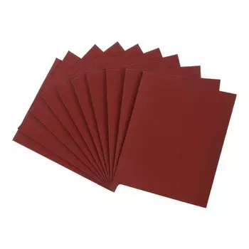 Шкурка шлифовальная в листах лом, на бумажной основе водостойкая, 230280, р100, 10 шт.