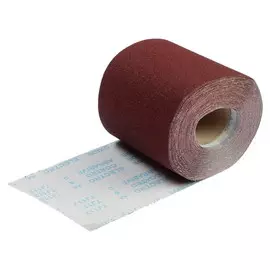 Шкурка шлифовальная в минирулонах тундра, на тканевой основе водостойкая, 200 мм 20 м, р40