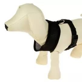 Шлейка мягкая из неопрена, размер l, ош 39 см, ог 36-46 см, черная