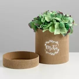 Шляпная коробка из микрогофры