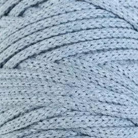 Шнур для рукоделия хлопковый 100% хлопок 4 мм, 50м/140гр (джинс)
