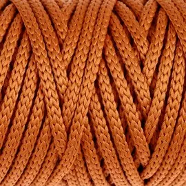 Шнур для рукоделия полиэфирный 4 мм, 50м/110гр (песочный)