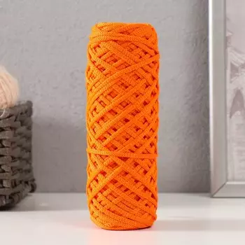 Шнур полиэфирный 3 мм 75м/125±5 гр (апельсин)