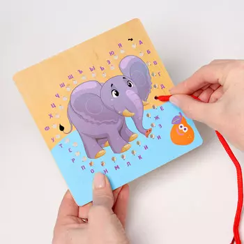 Шнуровка слоник