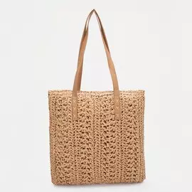 Шопер, цвет бежевый