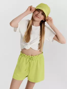 Шорты для девочек салатовые