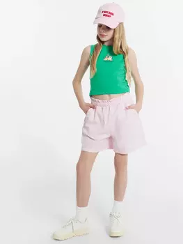 Шорты для девочек в светло-розовом цвете