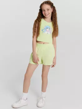 Шорты для девочек желтые
