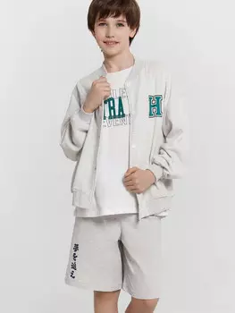 Шорты для мальчиков серые