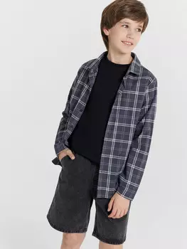 Шорты джинсовые для мальчиков серые