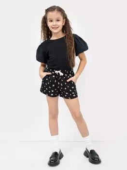 Шорты мини в расцветке