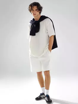 Шорты мужские молочные