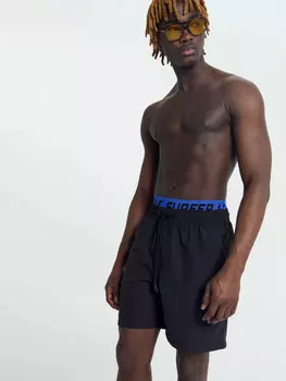 Шорты мужские спортивные в черном цвете