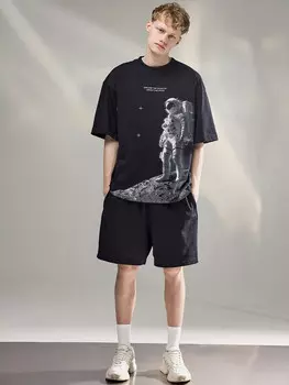 Шорты мужские в черном цвете