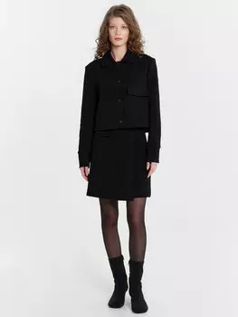 Шорты юбка женские черные