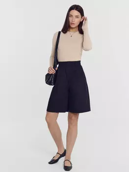 Шорты женские в черном цвете