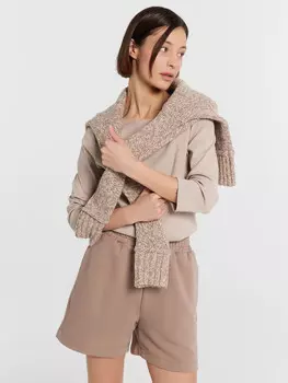 Шорты женские бежевые