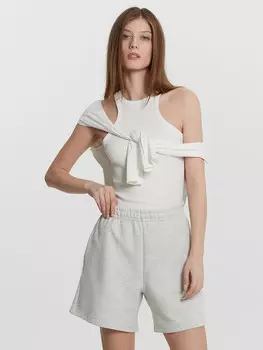 Шорты женские серые