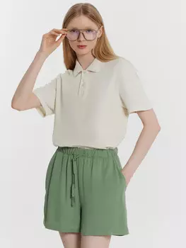 Шорты женские зеленые