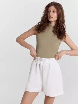 Шорты женские белые