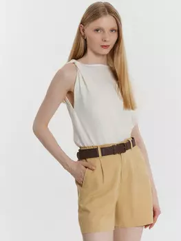 Шорты женские бежевые