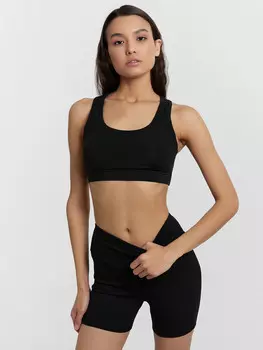 Шорты женские черные