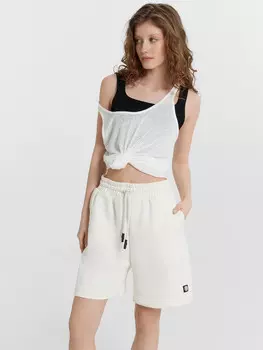 Шорты женские молочные