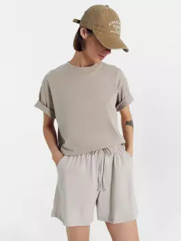 Шорты женские пепельно-серые