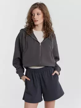 Шорты женские серые