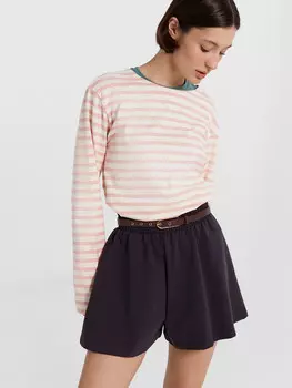 Шорты женские серые